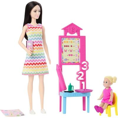 Barbie Profissões Conjunto Professora Morena - Mattel