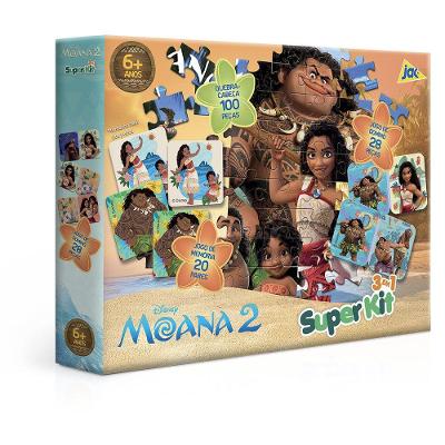 Super Kit Moana com 3 Jogos - Toyster