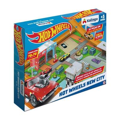 Pista Playset Hot Wheels New City - Xalingo
