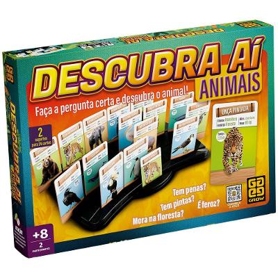 Jogo Descubra Ai Animais - Grow