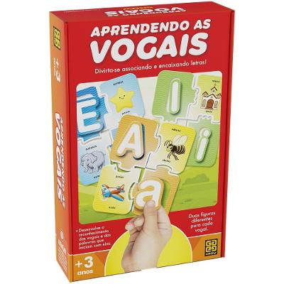 Jogo Aprendendo as Vogais - Grow
