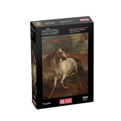 Puzzle 500 Peças Van Dyck Os Cavalos de Aquiles - Mimo