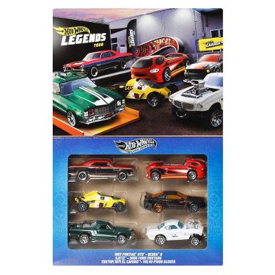 Hot Wheels 6 Carros Legends  Multipack - Mattel