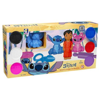 Kit Massinha Stitch e Amigos - Cotiplás