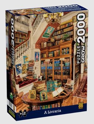 Quebra-cabeça A Livraria 2000 Peças - Grow