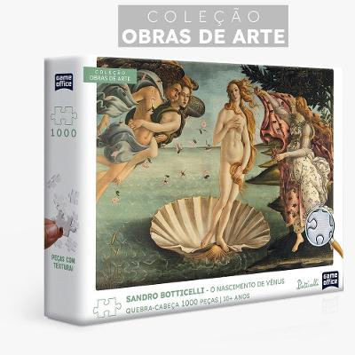 Quebra-cabeça Nascimento de Vênus 1000 Peças - Toyster