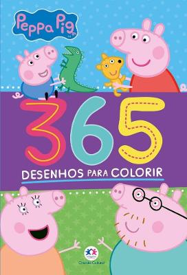 Livro Peppa Pig 365 Desenhos Para Colorir - Ciranda Cultural