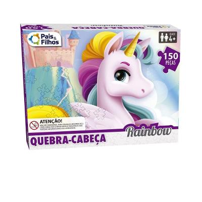 Quebra-Cabeça Rainbow 150 Peças - Pais e Filhos