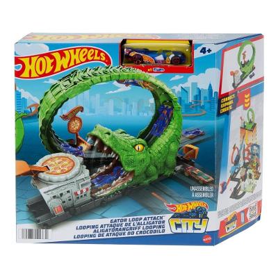 Hot Wheels City Pista Nemesis Crocodilo - Mattel