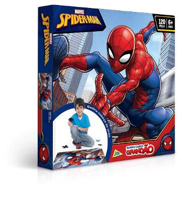Quebra-Cabeça Grandão Homem Aranha 120 Peças - Toyster