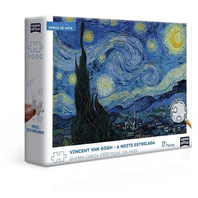 Quebra-Cabeça Van Gogh A Noite Estrelada 1000 Peças - Toyster