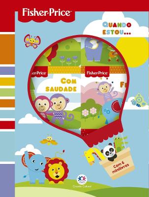 Box com 6 Mini Livros Fisher Price Quando Estou... - Ciranda Cultural