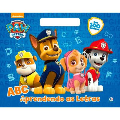 Livro Patrulha Canina Aprendendo As Letras -Ciranda Cultural