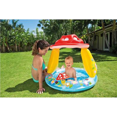 Piscina Cogumelo Divertido 45L com Cobertura - Intex