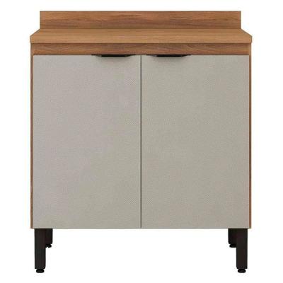 Balcão Firenze 80cm 2 Portas com Tampo 93221 Demóbile