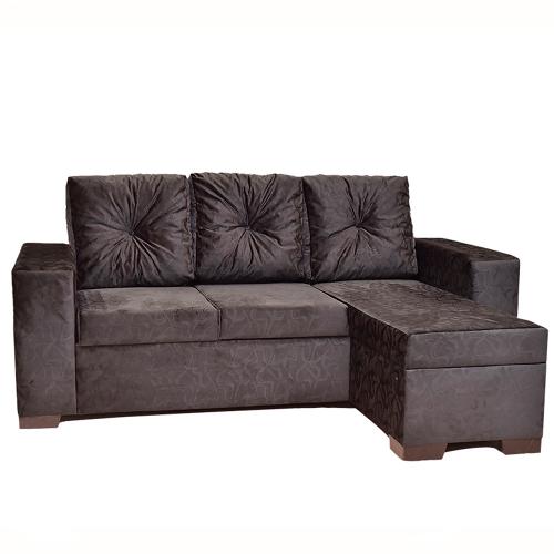 Sofá Dubai 2 Lugares e Chaise Finezzi