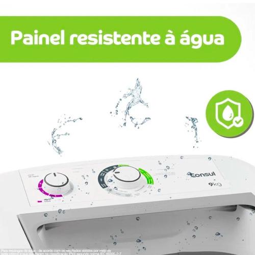 Lavadora de Roupas 9kg com Dosagem Econômica e Ciclo Edredom CWB09BBBNA 220V Consul