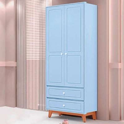Guarda-Roupa Infantil Kevin 2 Portas 2 Gavetas MDF Tuboarte