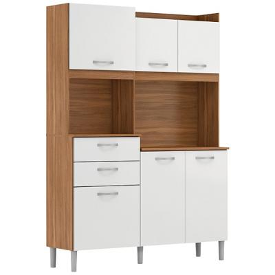 Kit Cozinha Harmonia 6 Portas e 2 Gavetas 96201 Demóbile