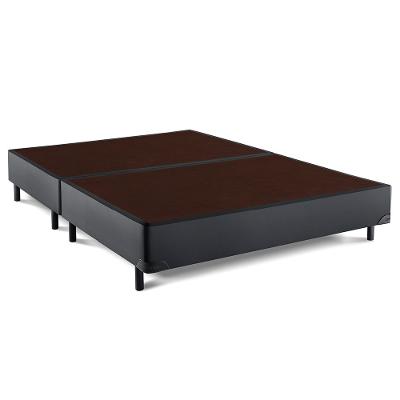 Base King Size Cori Black Material Sintético 193x203x30cm Ortobom