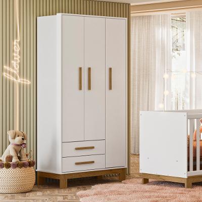 Guarda-Roupa 3 Portas e 2 Gavetas Q Encanto Slim 4340 QMOVI