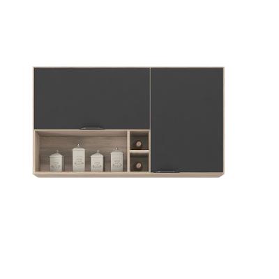 Armário Aéreo Firenze 120cm 2 Portas com Nicho e Adega 94221 Demóbile