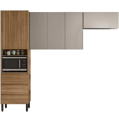 Cozinha Compacta Lazuli 5 Portas e 3 Gavetas 90531 Demóbile