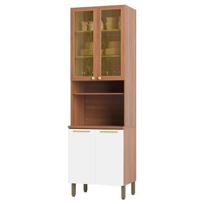 Paneleiro 70cm Sálvia 4 Portas com Espaço para Micro-Ondas 908301 Telasul