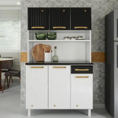 Kit Triplo Diamante New Smart 6 Portas 1 Gaveta Telasul