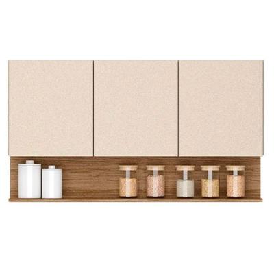 Armário 120 cm Line com 3 Portas Kits Paraná