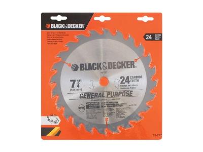 Disco para Serra Circular de 7.1/4 Pol. (184mm) 71727 BLACK+DECKER