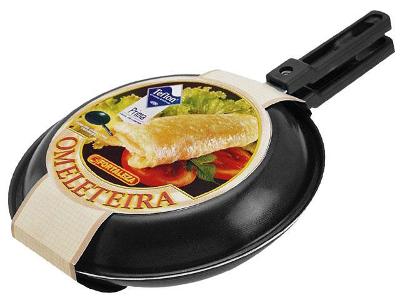 Omeleteira Fortaleza Preta 26 cm