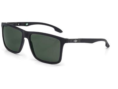 Óculos de Sol Masculino Mormaii Kona Preto Fosco Polarizado