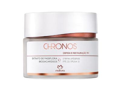 Creme Antissinais 70+ Defesa e Restauração Chronos - 40g