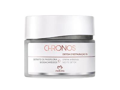 Creme Antissinais 70+ Noite Defesa e Restauração Chronos - 40g