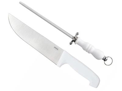 Conjunto para Churrasco do Assador MOR Faca e Chaira