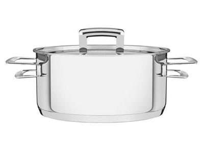Caçarola Rasa em Aço Inox Tramontina Brava 16cm