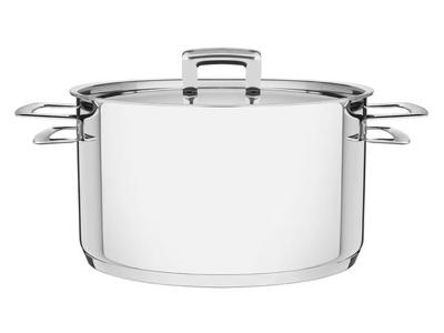 Caçarola Funda em Aço Inox Tramontina Brava 20cm