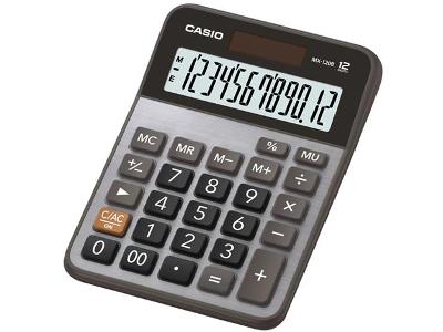 Calculadora Casio Digital Portátil 12 Dígitos MX-120B Preta