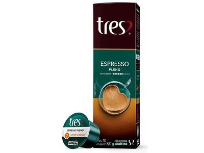 Cápsulas Três Corações Café Espresso Pleno