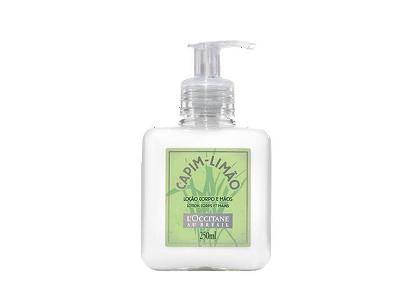 Loção Desodorante Mãos e Corpo Capim Limão Loccitane au Brésil 250ml