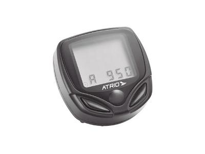 Ciclocomputador com Suporte 15 Funções Preto Atrio BI043
