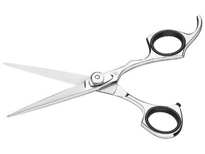 Tesoura para Cabelo Tramontina em Aço Inox com Fio Laser e Apoio 6"