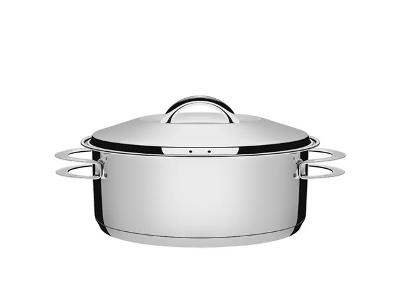 Caçarola Aço Inox 2 Alças Solar 28cm 7.1 Litros