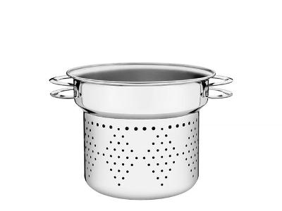 Cozi Tramontina Pasta Aço Inox Solar 24cm 8.0l