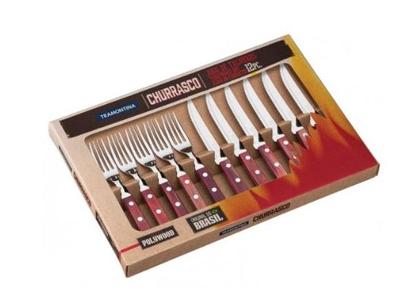 Conjunto de Talheres para Churrasco Tramontina 12 Peças