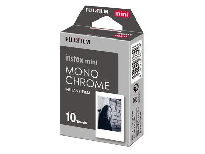 Filme Instantâneo Fujifilm Instax Monochrome com 10 Unidades