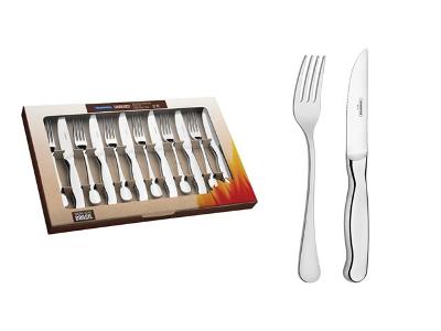 Jogo de Talheres para Churrasco Tramontina Classic Inox 12 Peças