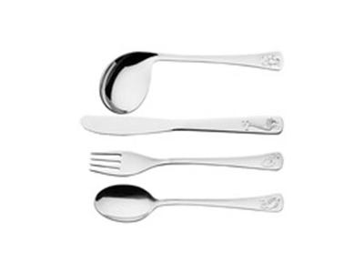 Jogo de Talheres Infantil Tramontina Inox 4 peças