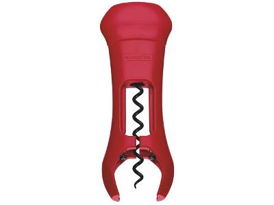 Saca Rolhas com Corta Lacres Tramontina Harmoniza Vermelho